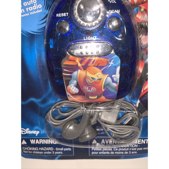Power Rangers Dino Thunder Disney Store  FM Radio - Picture 4 of 5